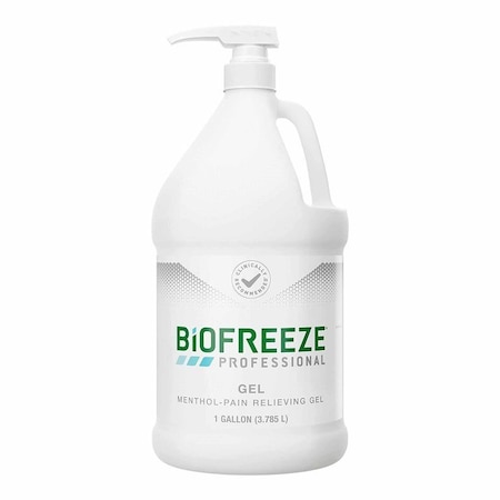Biofreeze Professional Topical Pain Relief 5% Strength Menthol Topical Gel 1 gal., 4PK RKT3209984